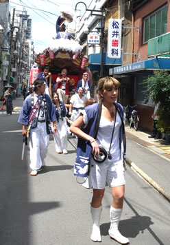 彌榮神社のだんじり