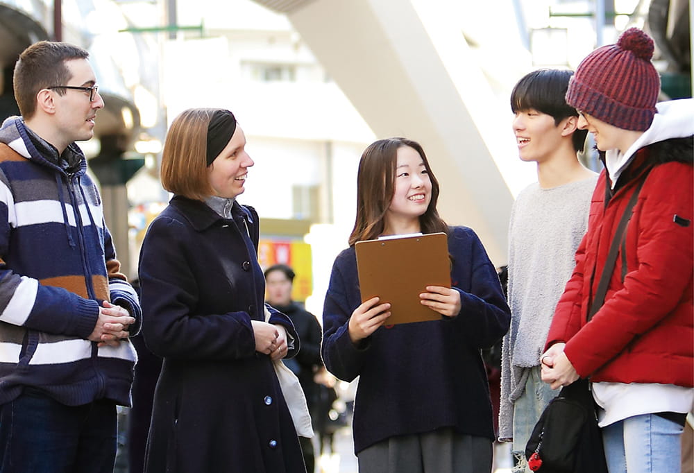 国際学部 国際観光学科 イメージ