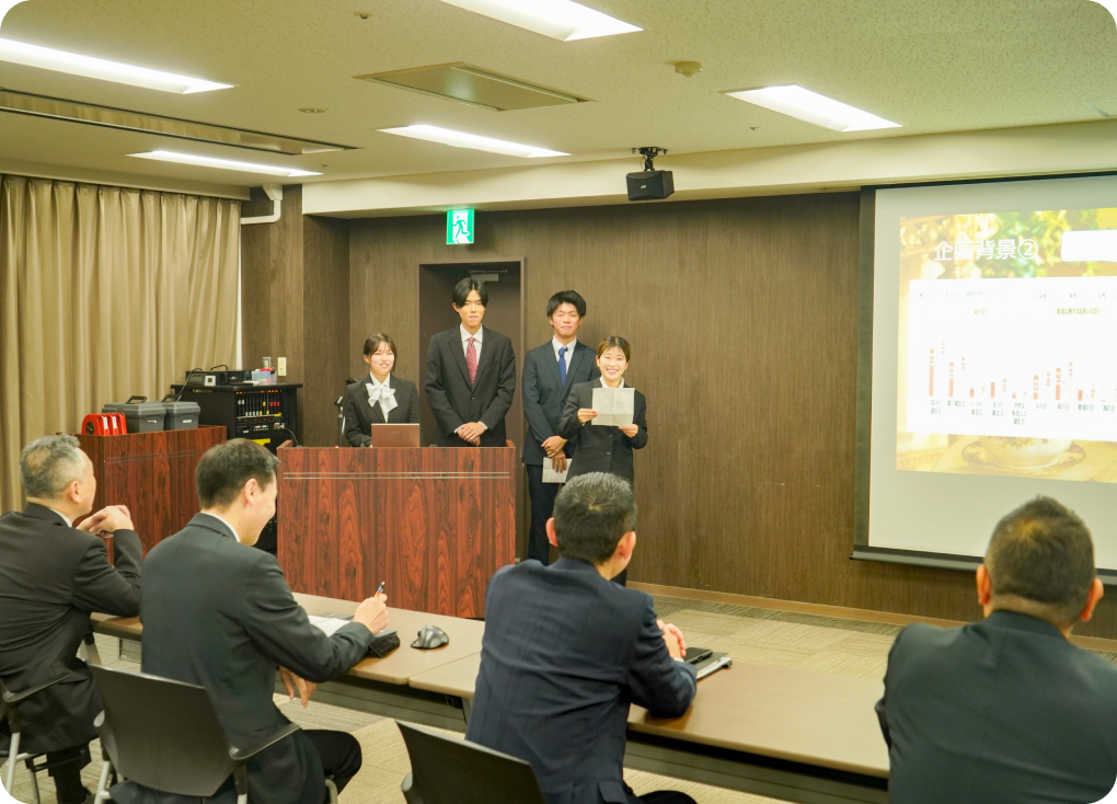 宿泊プランの企画・提案に挑戦